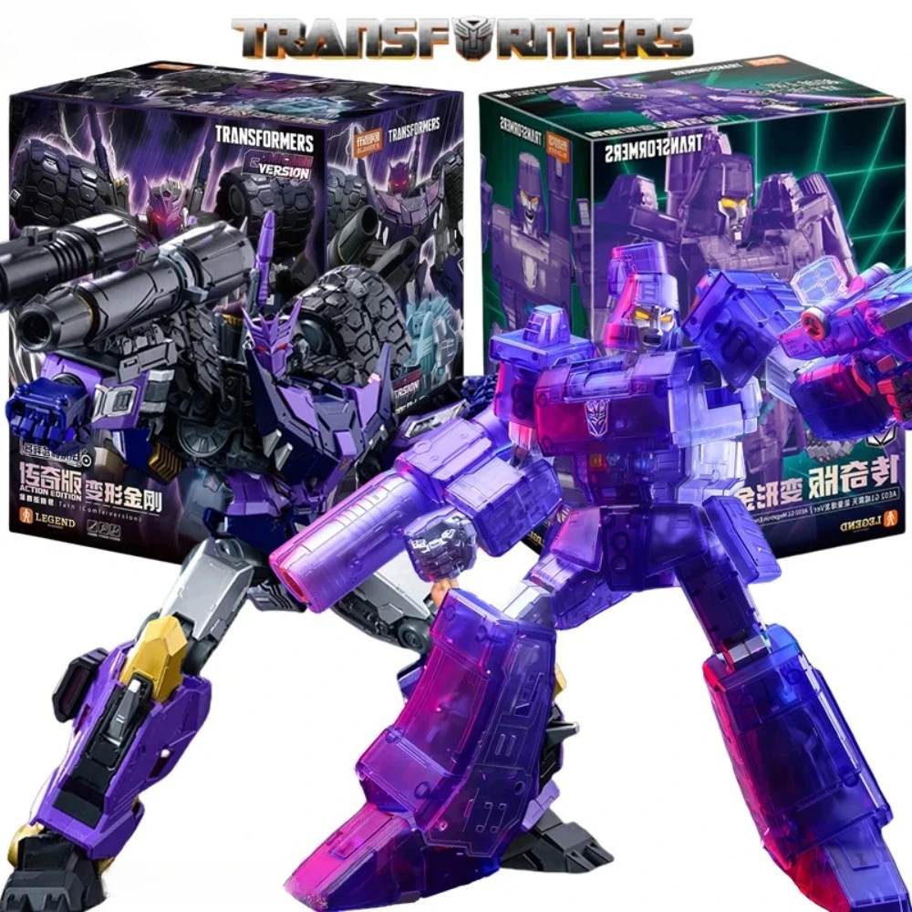 

Blokees Transformers Tarn Megatron LED Decepticons Building Blocks Action Figure IDW Anime Doll Legendary Edition Toys XMAS Gift
