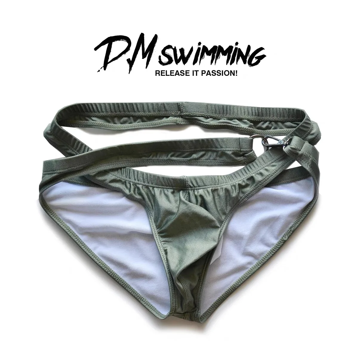 Men's Underwear Sexy Sports Swimming Pants Low Waist Personality Summer Beach Fashion Party Muscle Underpants