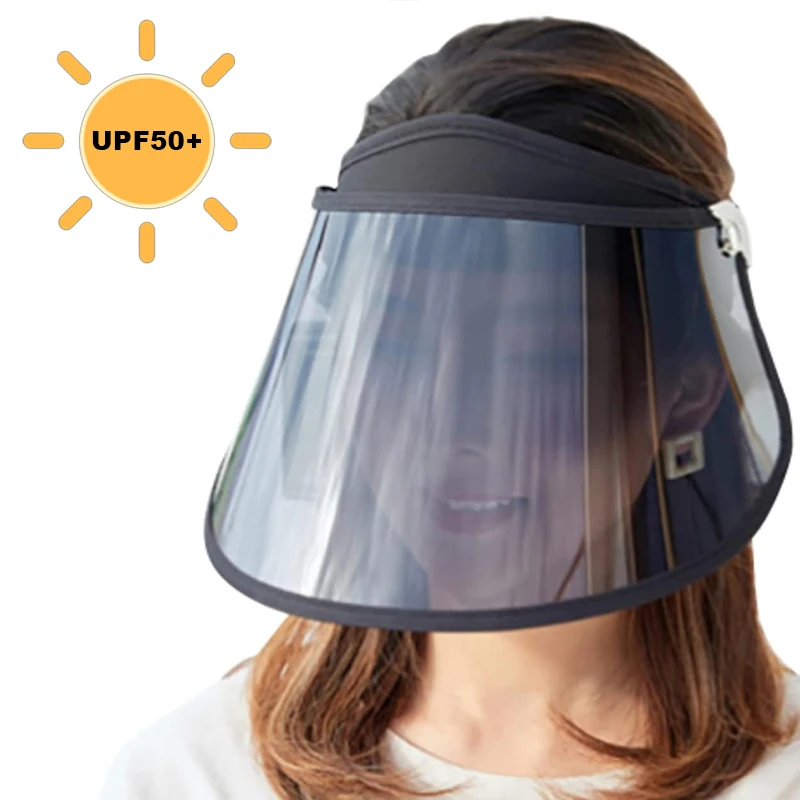 

Летняя высококачественная шляпа с широкими полями и защитой от ультрафиолета UPF50 + шляпа от солнца с полым верхом, дышащая пластиковая шляпа от солнца из ПВХ, защита от солнца для путешествий