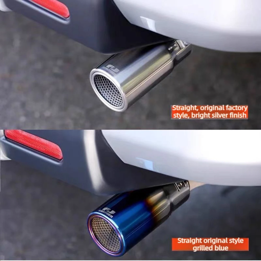 1Pc Custom Tailpipe Trim For Toyota FJ Cruiser 2007-2022 Models Personalized Decorative Tailpipe End for Exhaust Outlet