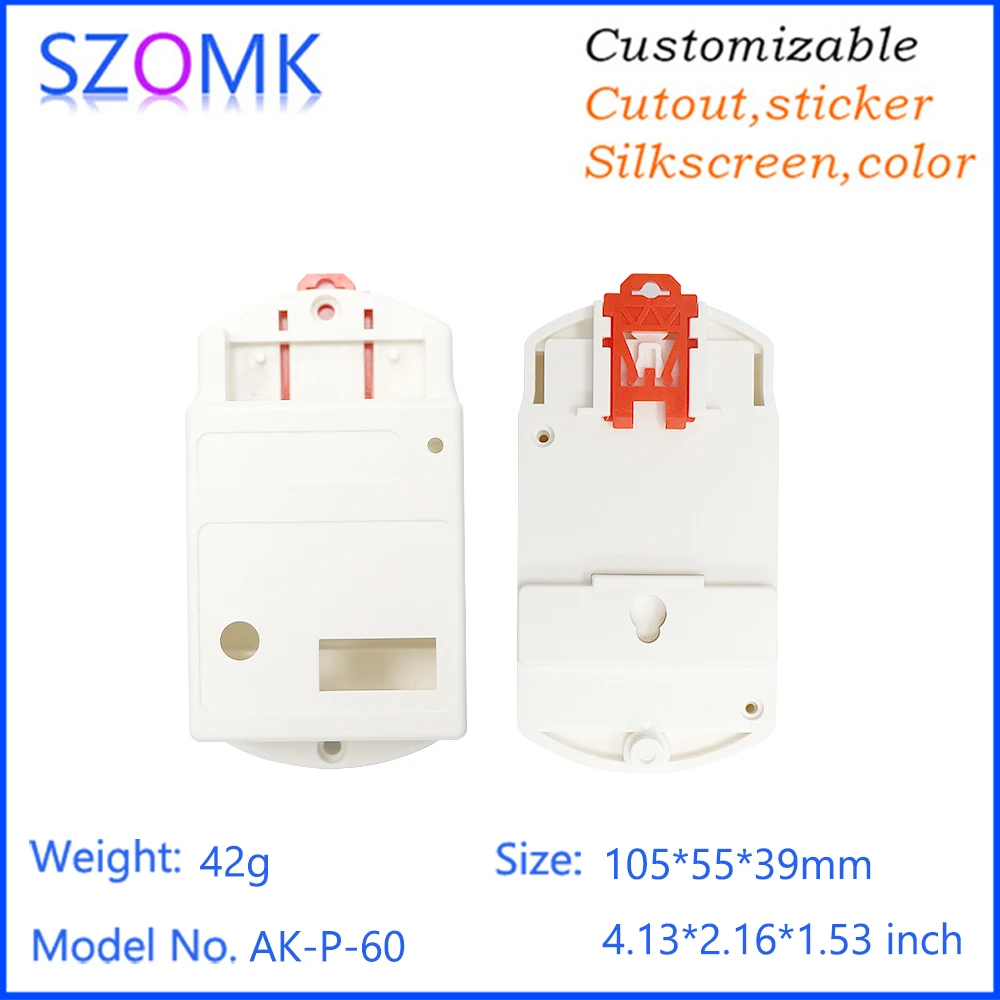 Industrial ABS DIN Rail Remote Control Switch Enclosure Electrical Module Housing Box