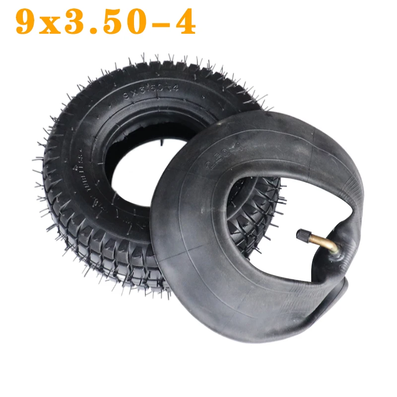 

Electric Scooter 9x3.50-4 Tires for Electric Tricycle And Beach Car 9 *3.50-4 Wear-resistant Inner And Outer Tires.