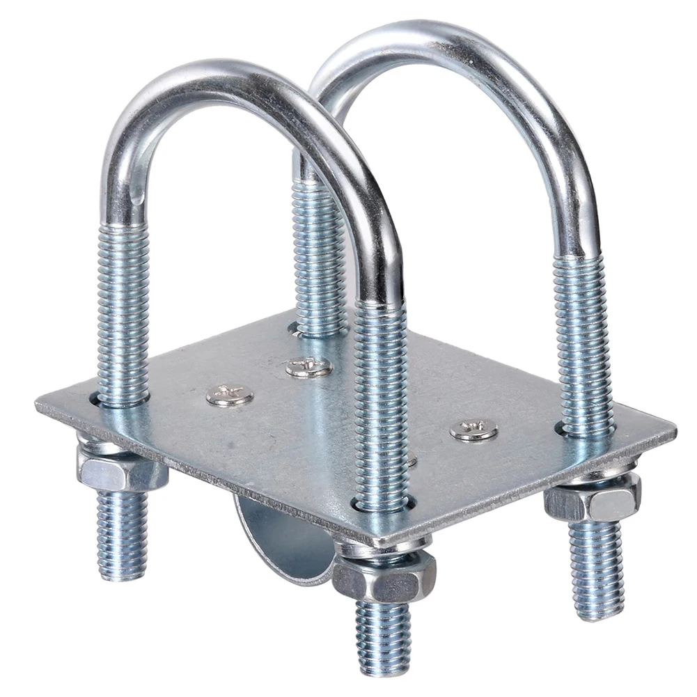 1pc Antenna Mast Clamp Bracket U-Bolt Mounting Tool-free Antenna Angle Adjustment For Lora Helium Hotspot Miner Antenna view 5
