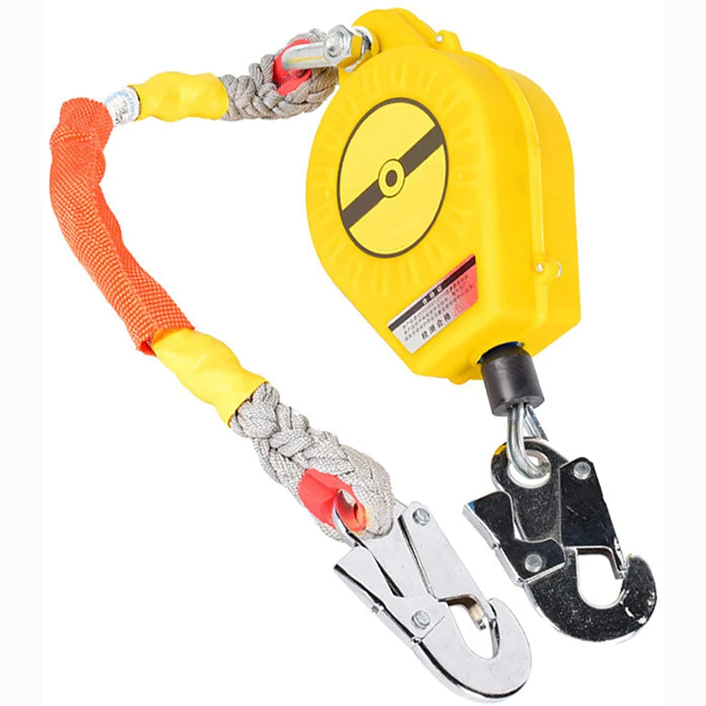 

Самовытягивающийся спасательный трос, страховочный ремень безопасности Lineman, легкий выдвижной спасательный трос, 5 м