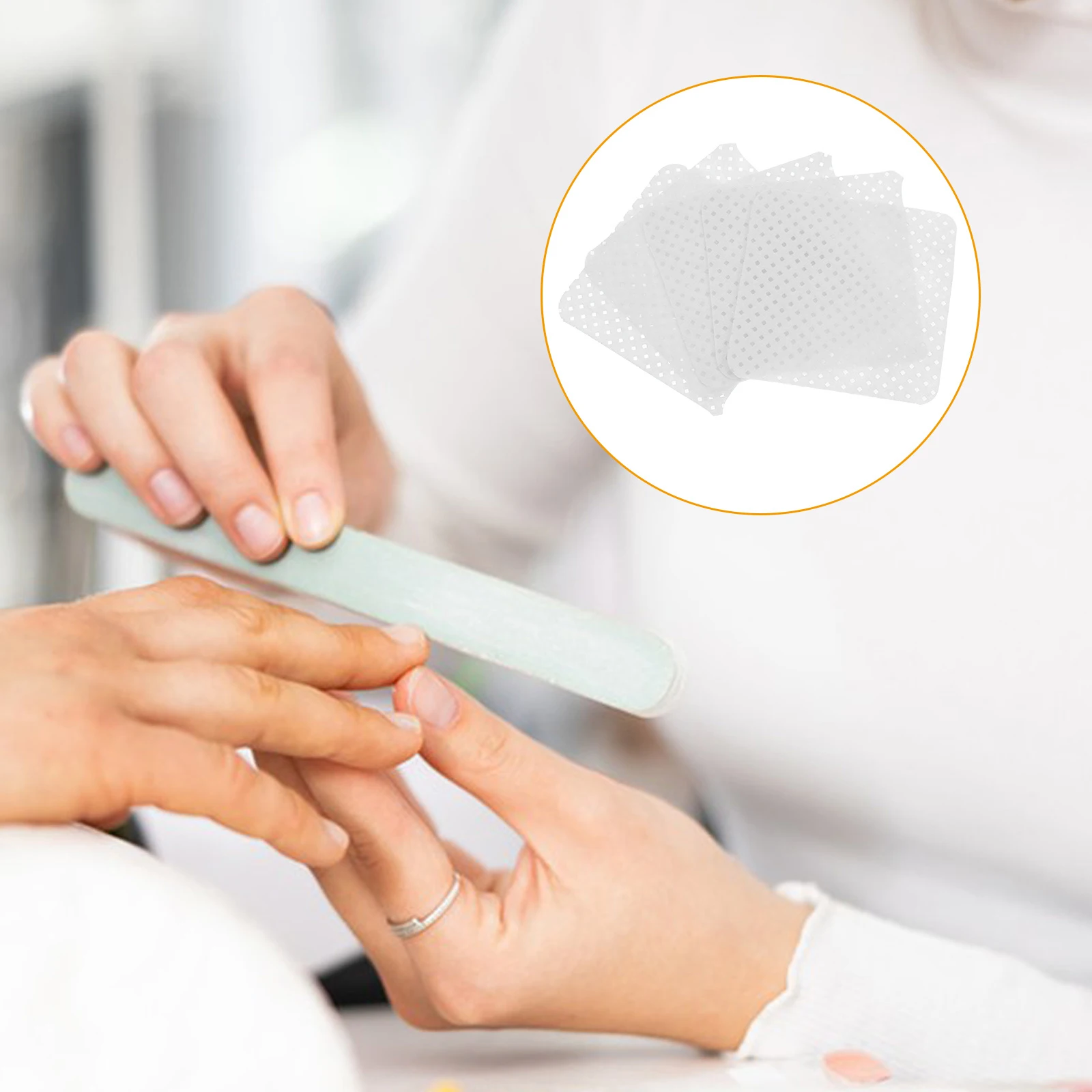 

Nail Polish Removal Wipes Soft Cotton Pads for Manicure Salon Use eyelash extension cleaning makeup remover