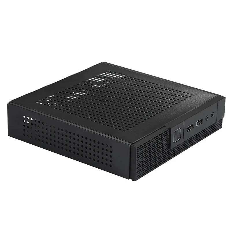 Factory Direct Customizable Mini PC Computer New Industrial DDR4 N-100 N200 DP Type-c Display Mini Computer US/EU