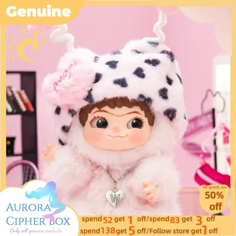 

2025 Genuine 19cm New Stuffed Wakuku Angel Customized Hanging Card Series Leopard Print First Release Wakaka Dolls Girl Gift Toy