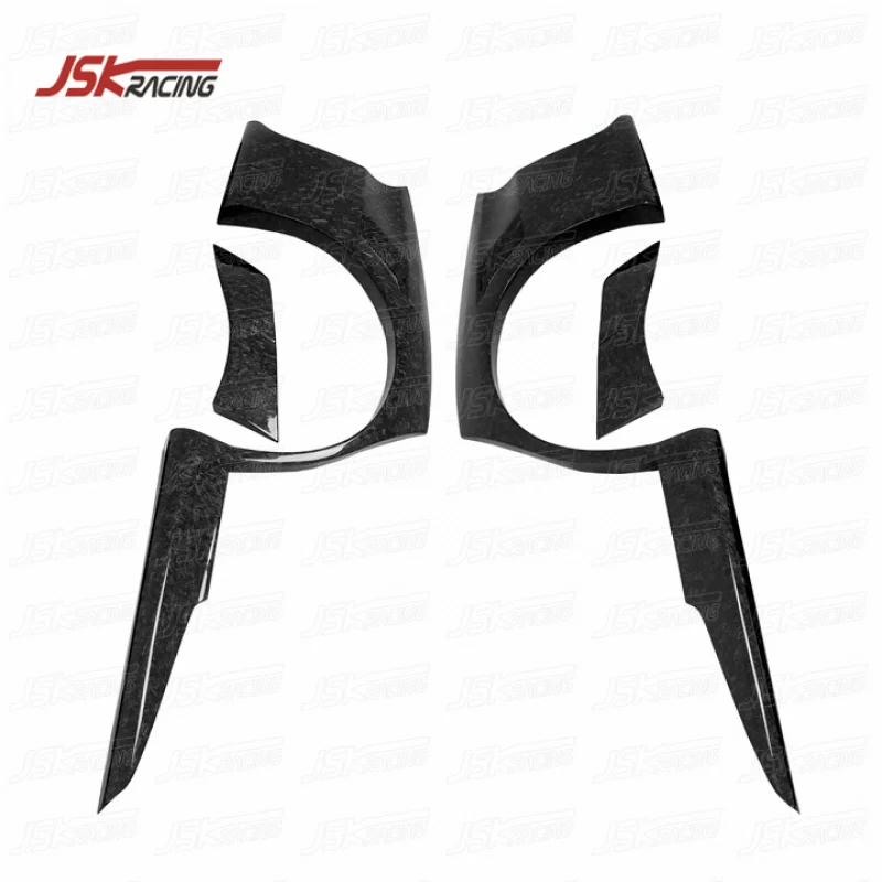 VOLTE STYLE FORGED CARBON FIBER REAR FENDER For 2003-2007 MITSUBISHI LANCER EVO 8-9