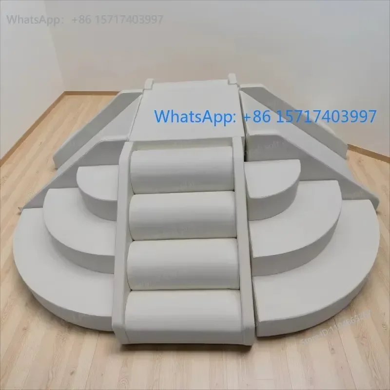 White foam soft game suit Childrens playground indoor soft game suit
