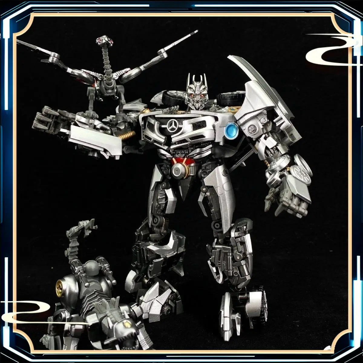 Op voorraad CE03 filmversie Sound Wave Robot Toy Figure Model Action Figure Collection Gift