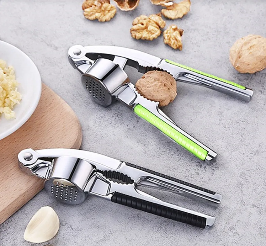 Stainless Steel Kitchen Nuts Claw Fast Walnut Folder Strong Nuts Pressed Garlic Mud Artifact Kitchen Tools