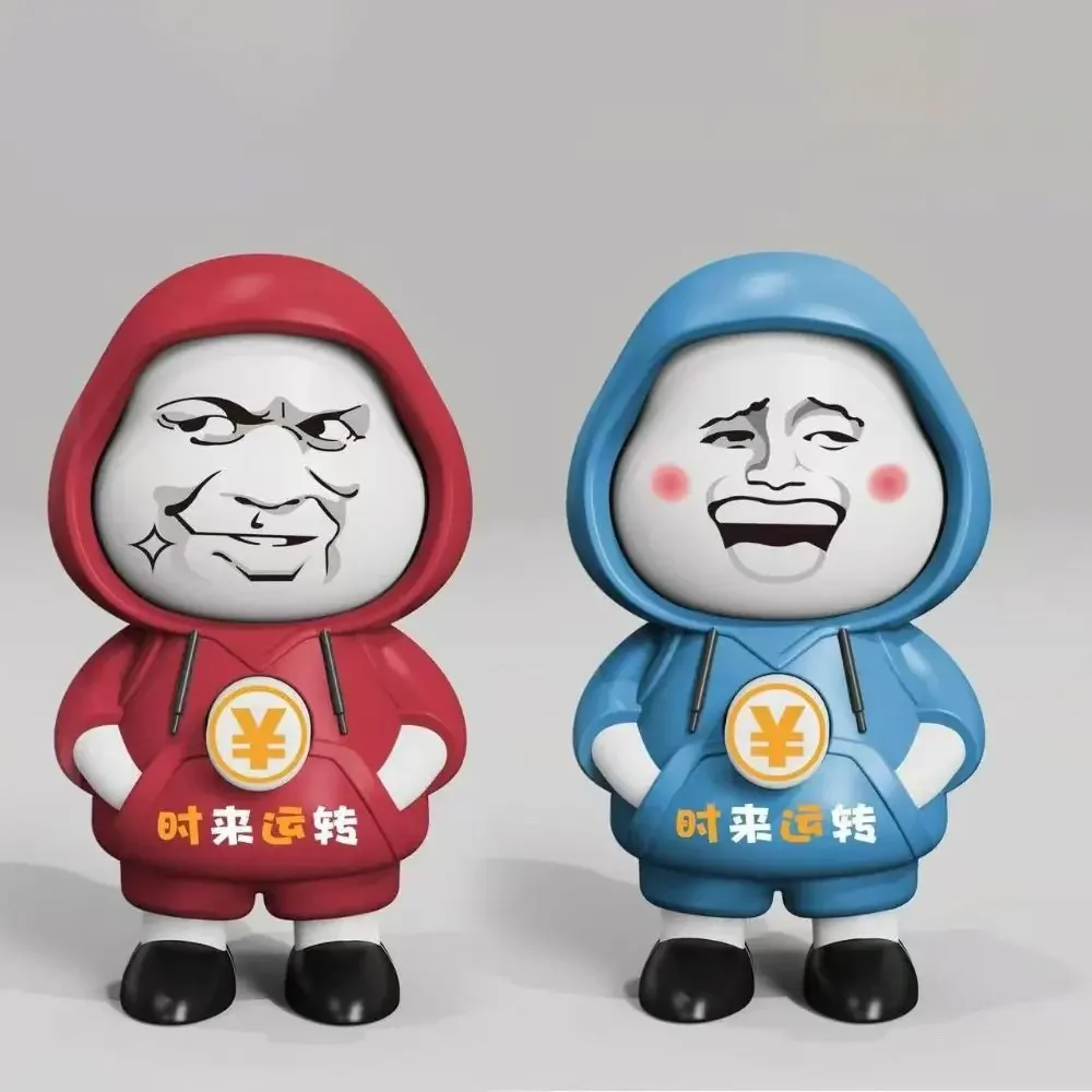 

DIY выражение, меняющая лицо, кукла, настольные украшения для смены лица, портативный мультяшный брелок для смены лица, забавный