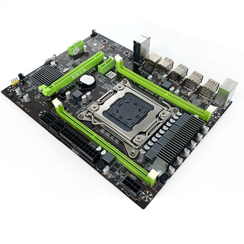 X79 Pro Motherboard Replacement LGA 2011DDR3 With Support Xeon E5 V1 V2 E5-2650V2 2680 2640 2670 Processor