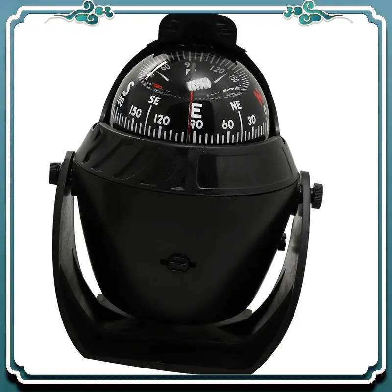 ABTU-LC760 Nautical Compass Black Nautical Compass Plastic Nautical Compass LED Accessory For Boats