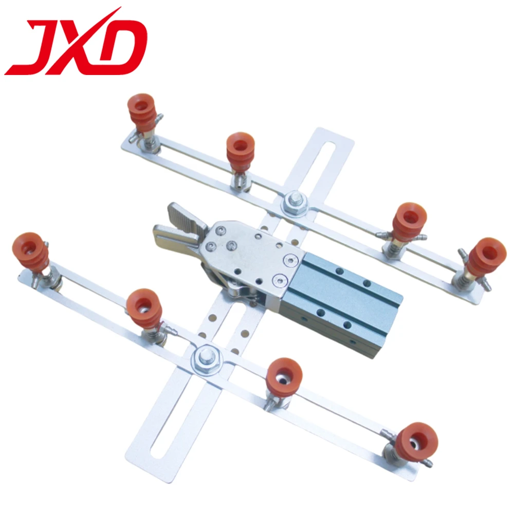 Inclined Arm Robot Fixture Rack Vacuum Suction Cup Gripper Pneumatic Clamp Mounting Fitting End Effector Industrial Hardware