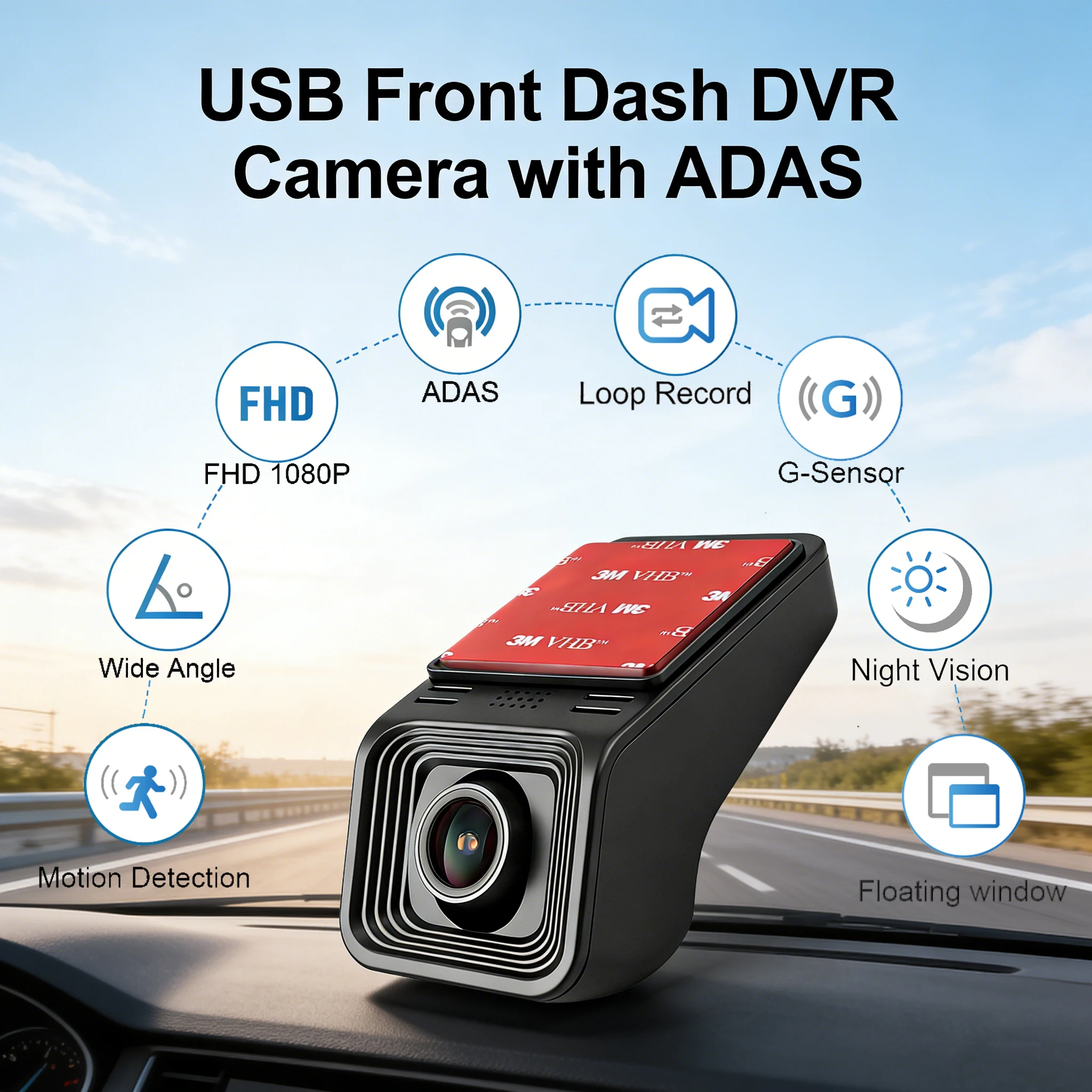 Usb Front Dash Came…