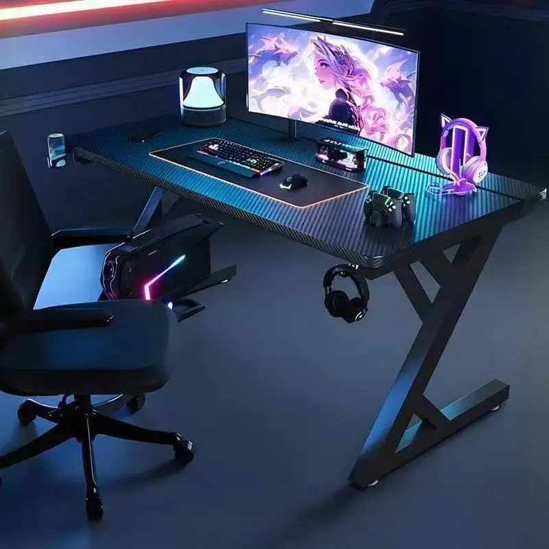 Yjq computer e-sports game table two-segment sub-board desk bedroom home simple desk