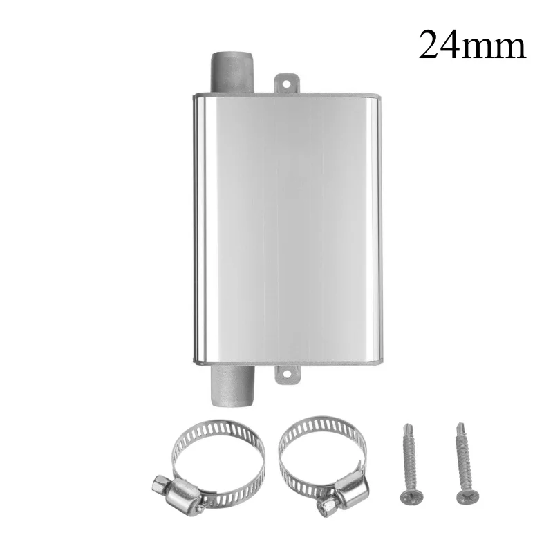 

24mm Exhaust Muffler Pipe Upgraded For Chinese For Eberspacher Diesel Heaters Air Compressor With 2 Clamps And Screws