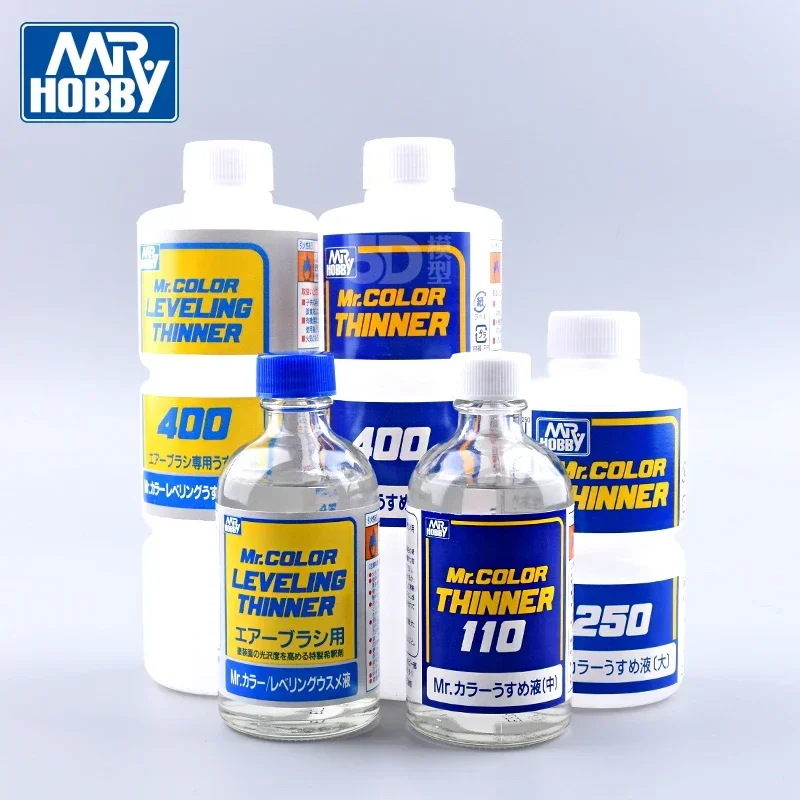 Mr.hobby Diluent Paint T101 Nitrocellulose Blue Label Model Coloring Pen Coating Spray Cleaning Primer