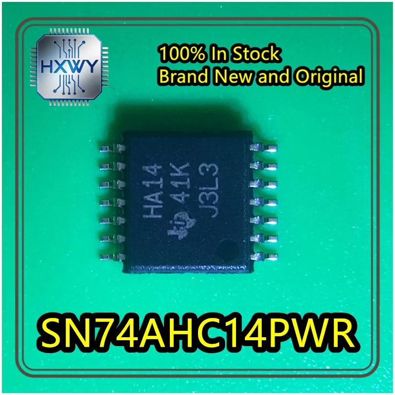 (30/100 PCS) SN74AHC14PWR SN74AHC14 HA14 TSSOP-14 Hex Schmitt-Trigger Inverter Logic IC Brand New Original In Stock FastDelivery
