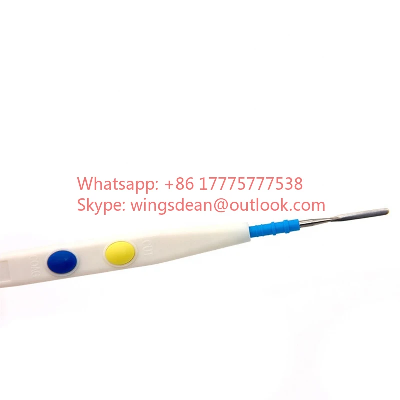 Disposable Surgical ESU Pencils High Frequency Disposable Electrosurgical Pencil LEEP Unipolar Electric Knife Pen