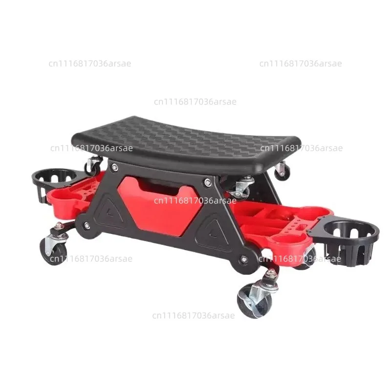 Multi-Function Creeper Chair Mechanic for Wax Polishing Projects Mobile Car Construction Stool Car Wash Auxiliary Tool