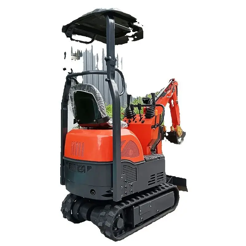 

Customized FREE SHIPPING Kubota Engine Excavator China Wholesale Compact New Mini Excavators 1.0 Ton for Sale