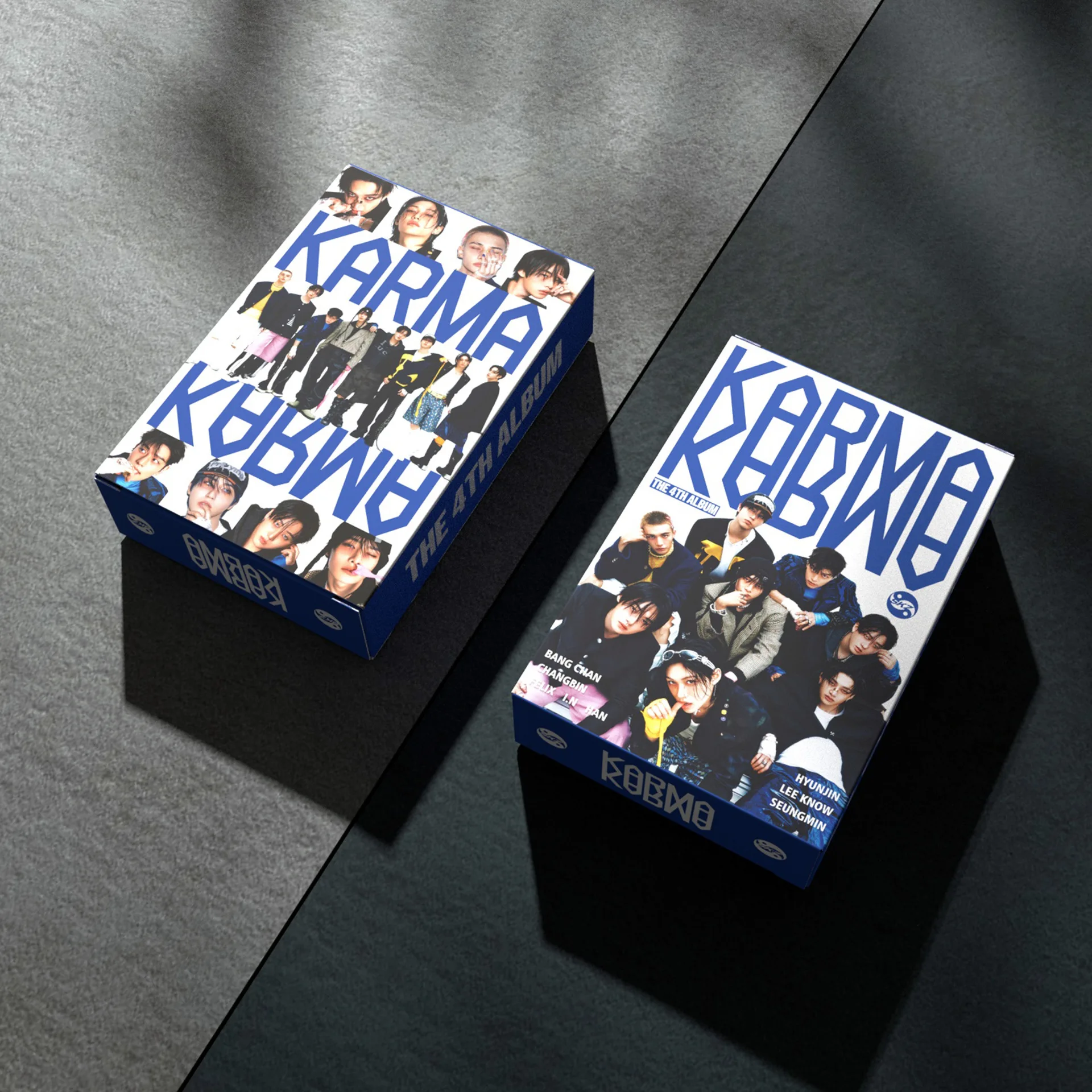 55 piece Stray Kids album KARMA small card postcard SKZOO Huang