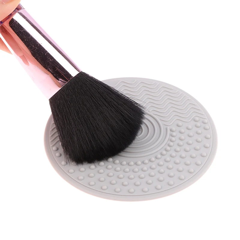 Silicone Brush Cleaner Cosmetic Make Up Washing Brush Gel Cleaning Mat Foundation Makeup Brush Cleaner Pad Scrubbe Board