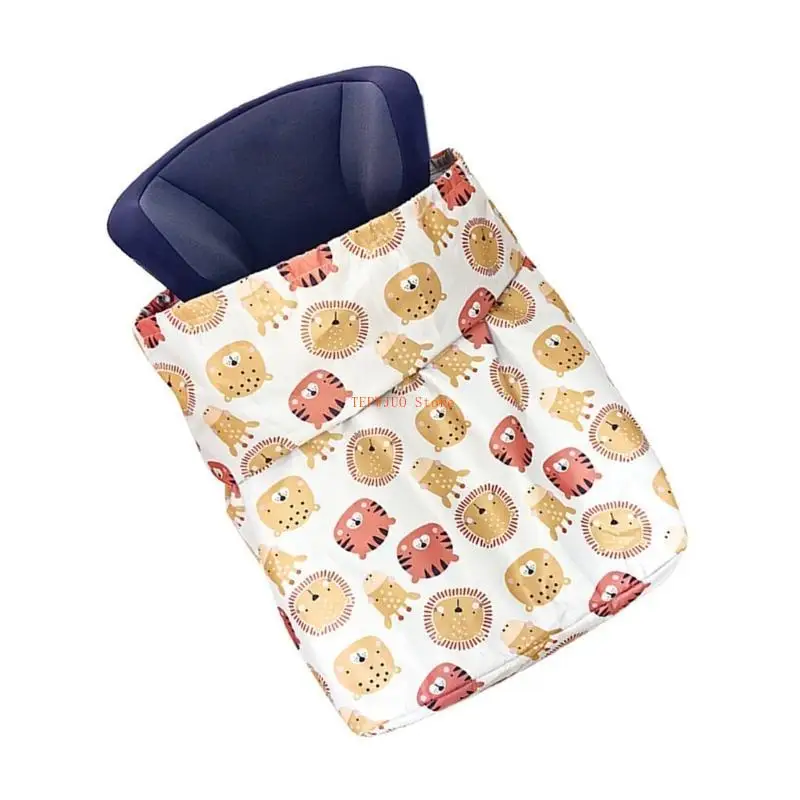 

U50F Strollers Bag Storage Backpack for Car Baby Carriers Large Capacity Pushchair Travel Bags Adjustable Shoulder Strap