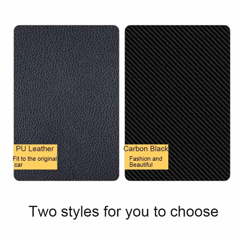 For BYD YUAN UP 2024-Present Car PU Leather Anti-kick Trunk Pad Weather Dustproof Protect Tailgate Sticker Auto Accessories