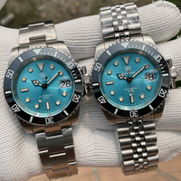 STEELDIVE Men Automatic Watch 41mm Mechanical Wristwatch Diver 300M Waterproof C3 Luminous Sapphire NH35 Ceramic Bezel