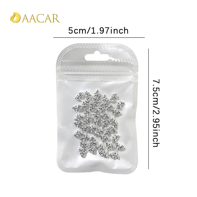 20Pcs Checkered Plaid Resin Bows Nail Charms Ties Nail Art DIY Decorations for Creative Nail Design