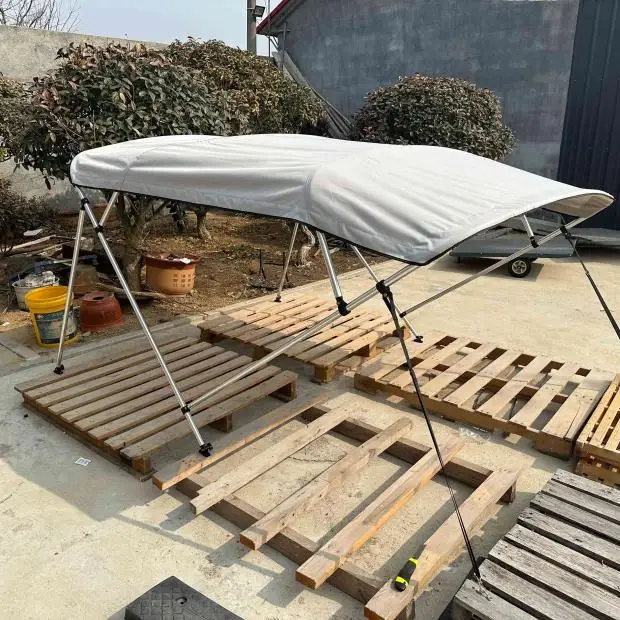 Marine Bimini Top - for Aluminum/Fiberglass Boats (Rigid/Speed Model)