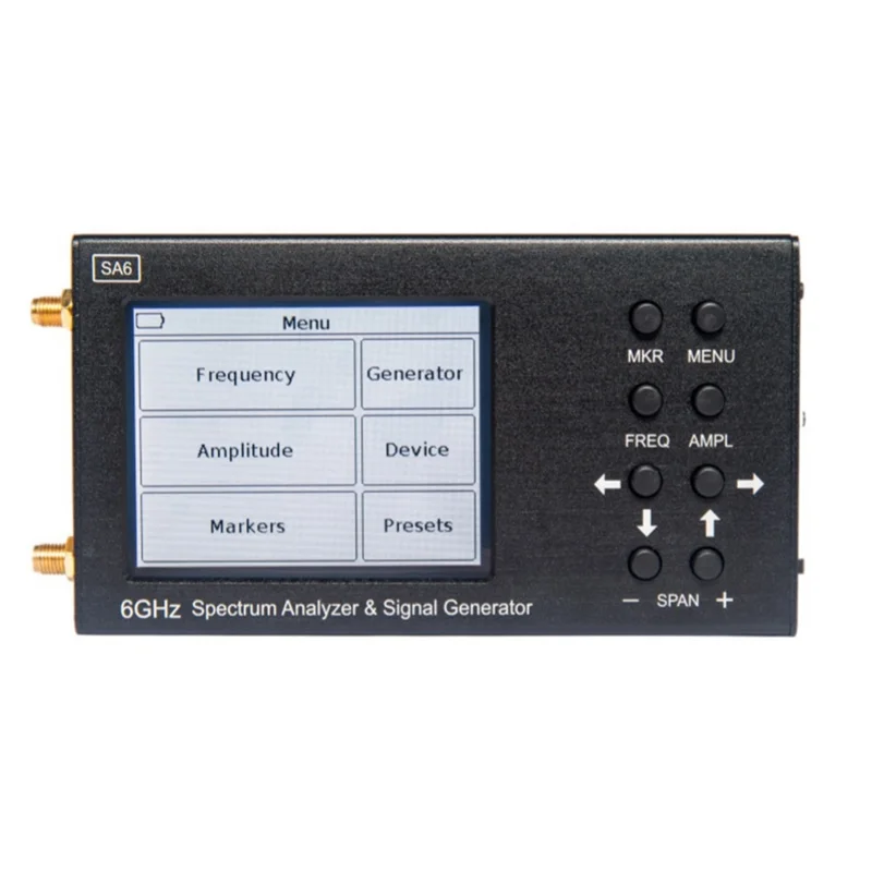 Analyseur SA6 6GHz, Générateur de Signal RF, Source de Signal, Wifi, 2G, 4G, Permanence CDMA 101Beidou GPR