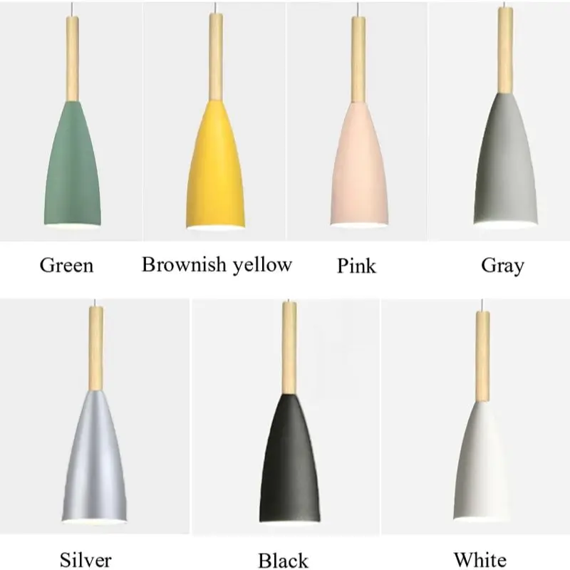 

GEW Modern Pendant Lights E27 Bedside Hanging Lamp for Bar Cafe Restaurant Decor Pendant Lamp Luminaire