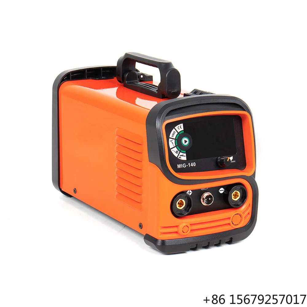 Corotc New High Quality MIG-140syn 220V Single Phase Portable MIG/MMA/TIG 3-in-1 Inverter Iron/Stainless Steel Welding Machine