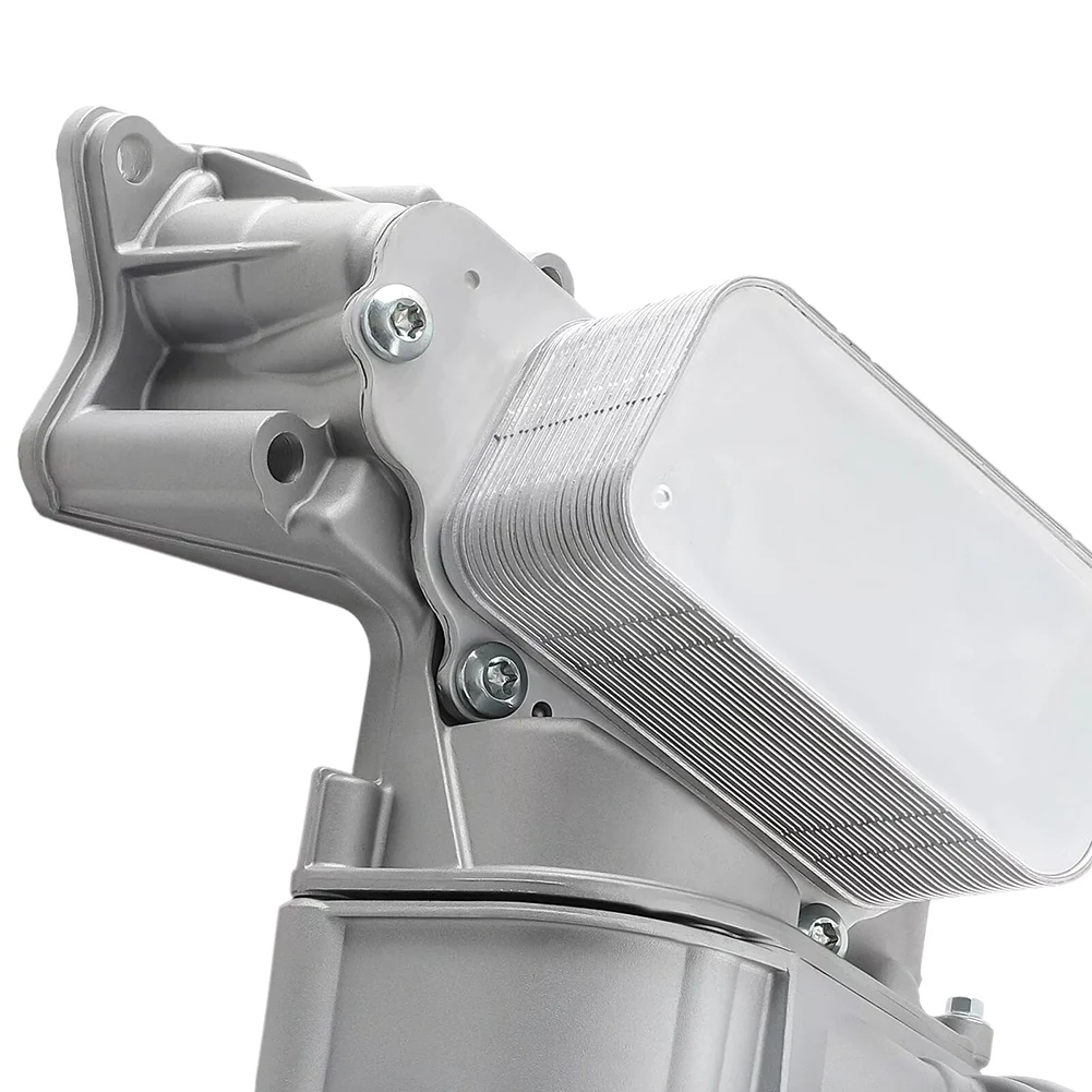 A03Z-オイルクーラーフィルターハウジングジープグランドチェロキー 14-2019 68525212AA アルミ