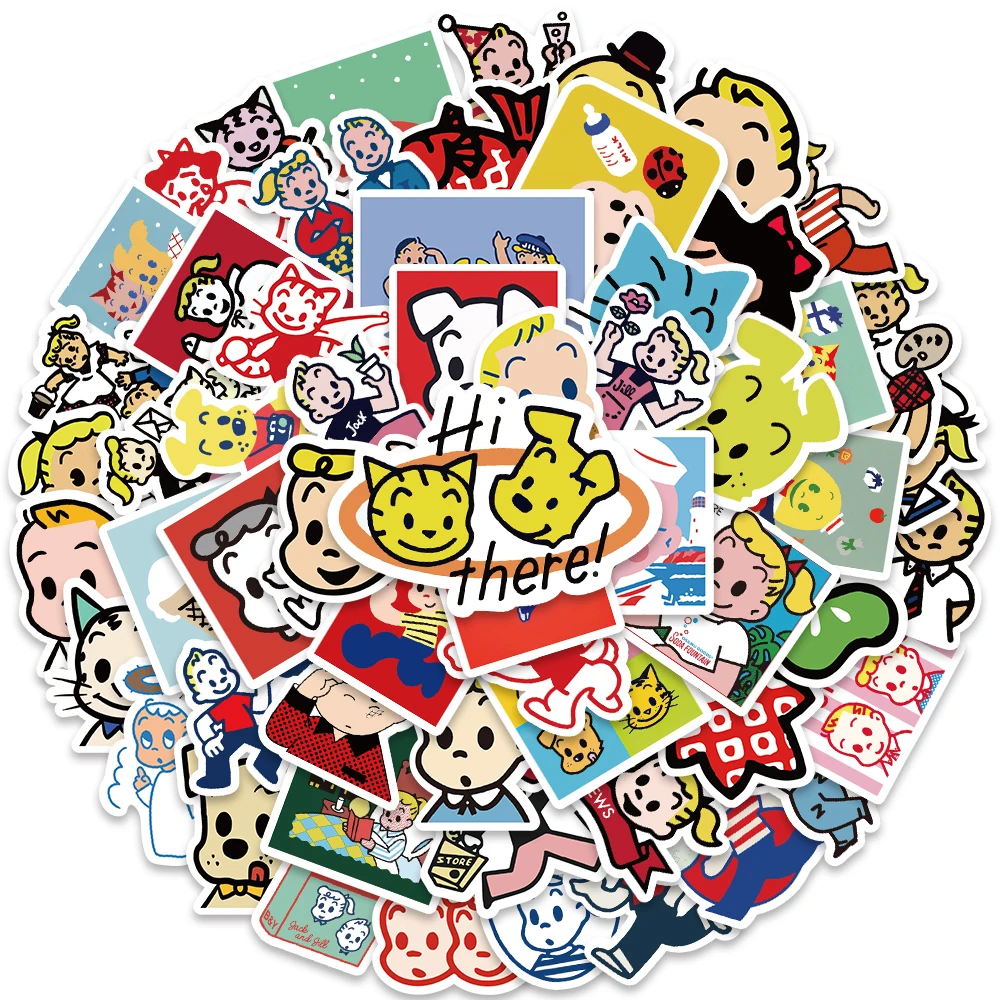 60pcs Harada Osamu Anime Japan Kawaii Funny Stickers for DIY Scrapbook Luggage Bicycle Laptop Refrigerator Kids Toy Decals