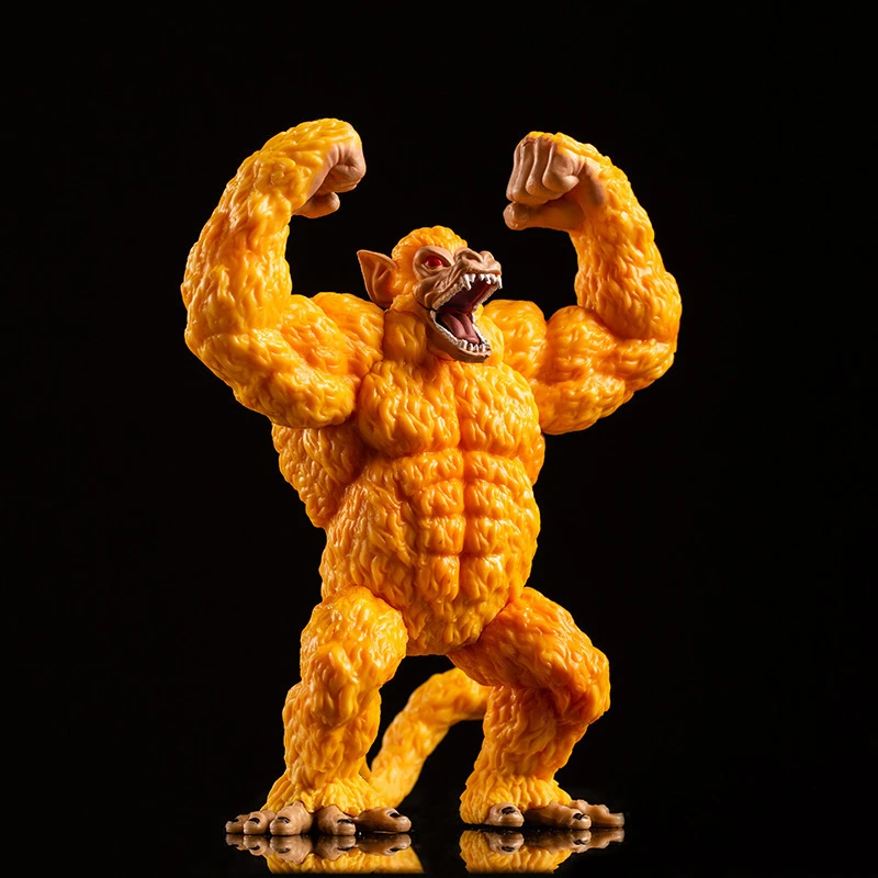 14CM Dragon Ball Z Anime Figure jouets Super Transformation doré grande singe gorille Action PVC Figurine modèle poupées cadeaux enfants