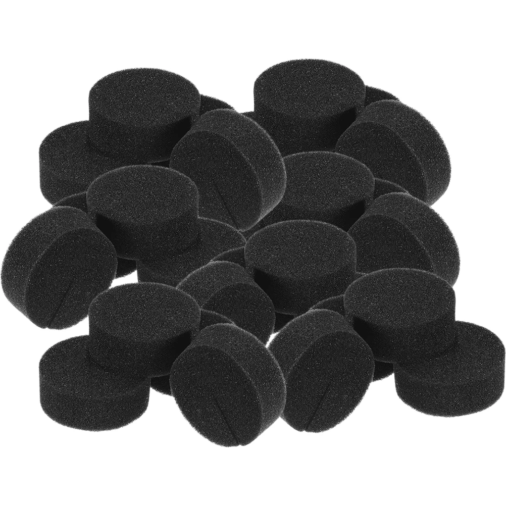 

50pcs Seedling Sponge 45mmx30mm Black Hydroponic Cultivation Soilless Gardening Tools Planting Supplies Vegetable Sprout
