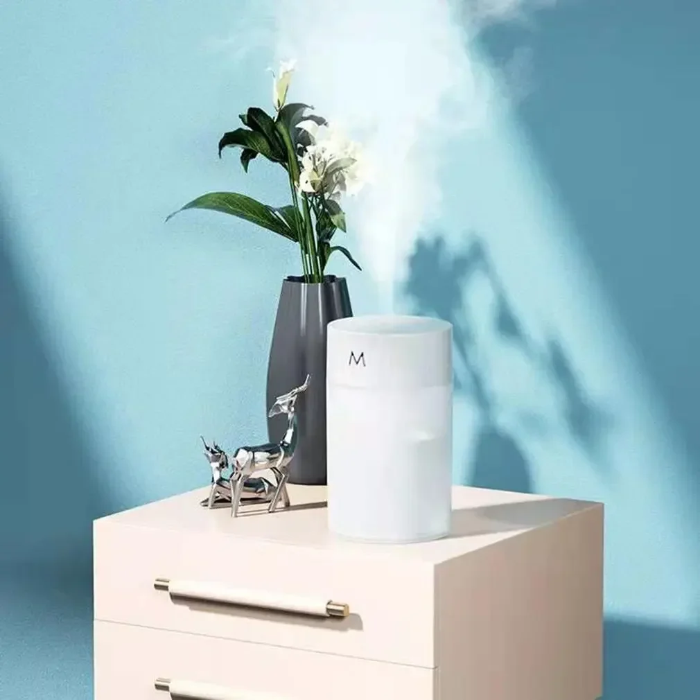 Humidifier Large Capacity Scent Diffuser Ultrasonic Purifier Atomizer Color Cup With LED Light Mist Maker