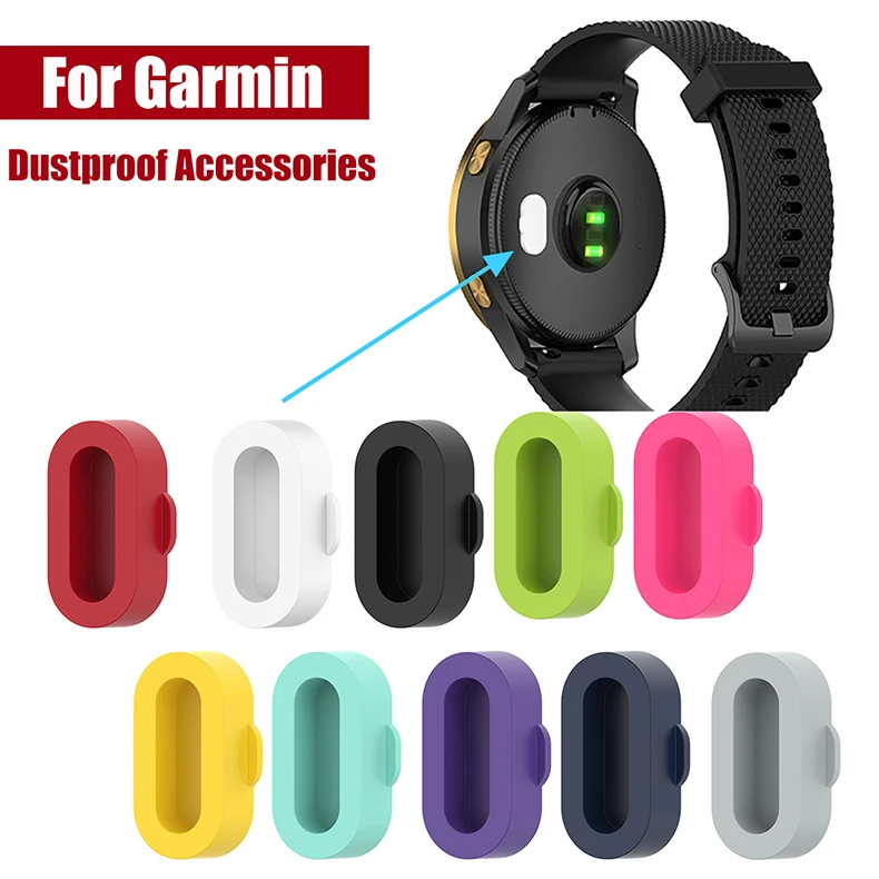 Dustproof Plug Charging Port Protector Cap For Garmin Fenix 8 7 7S 7X 6 6X 5 5S 5X Forerunner 970 965 955 570 265 255 instinct E