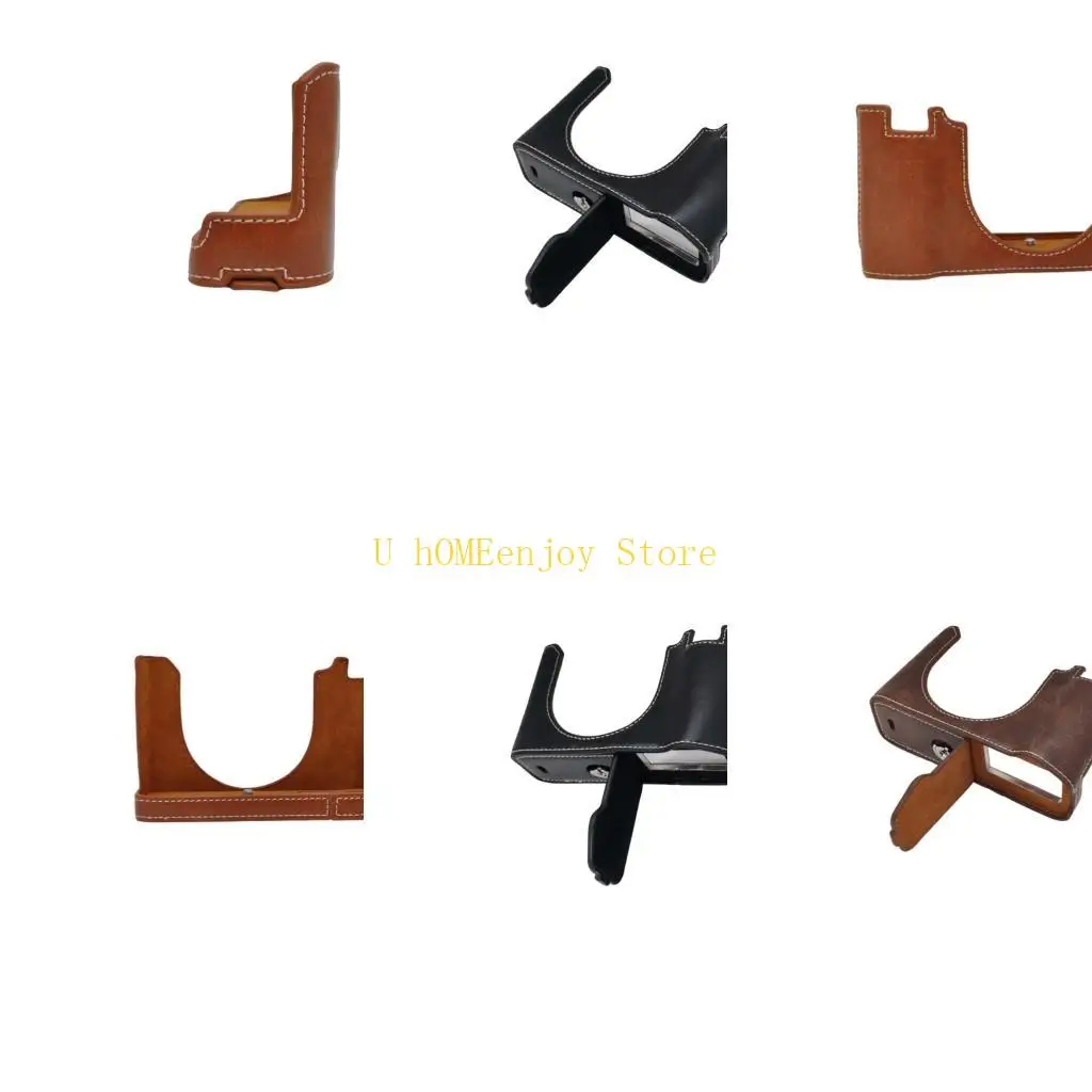 

B0KF GFX100RF Camera Base Cover Premium Leather With Integrated Port Access And Drop Protections Design