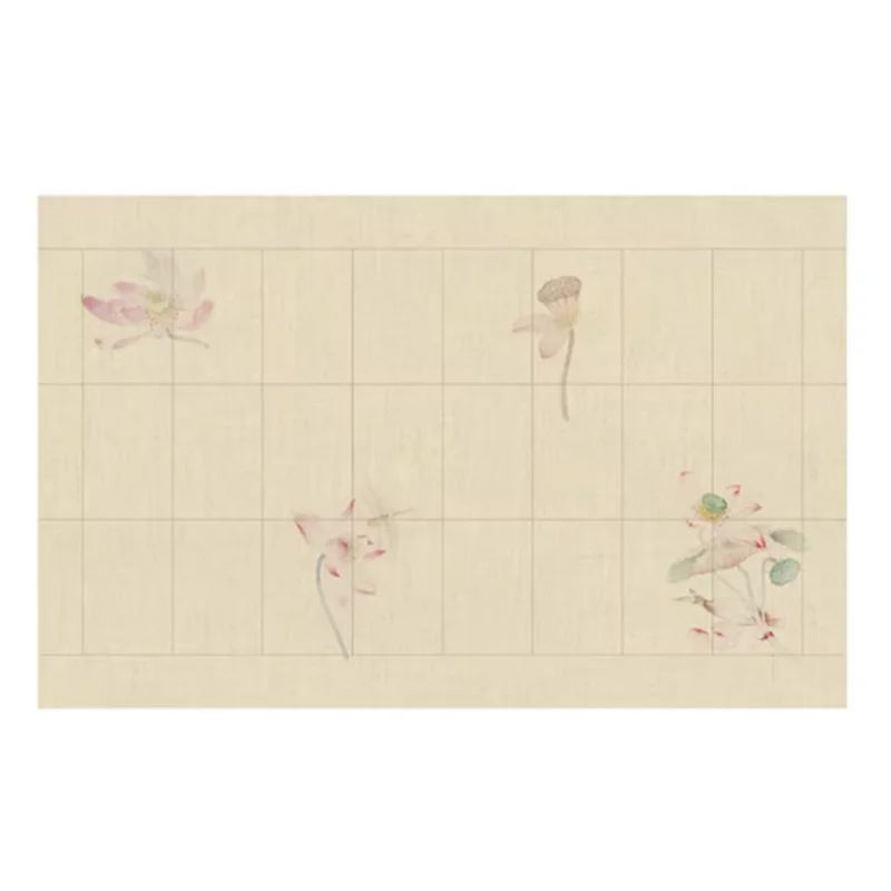 Long Scroll Xuan Paper Seal Official Script Griding Xuan Paper Antique Thickened Brush Calligraphy Works Half Ripe Rice Paper