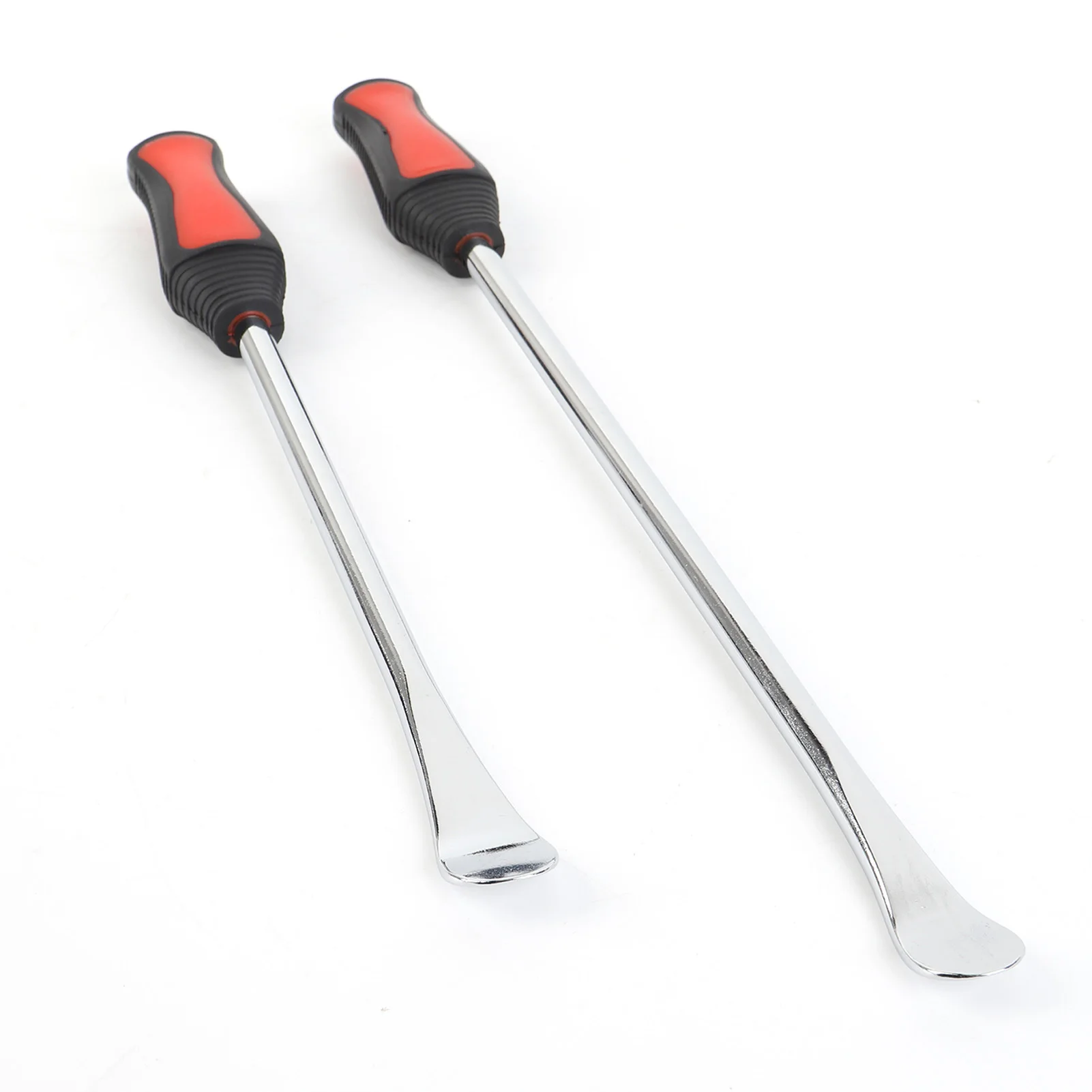 

2pcs Tire Spoons 11.81in 14.57in Carbon Steel Ergonomic Handle Motorcycle Tire Changing Lever for Dirt Bike Tire Changing Lever