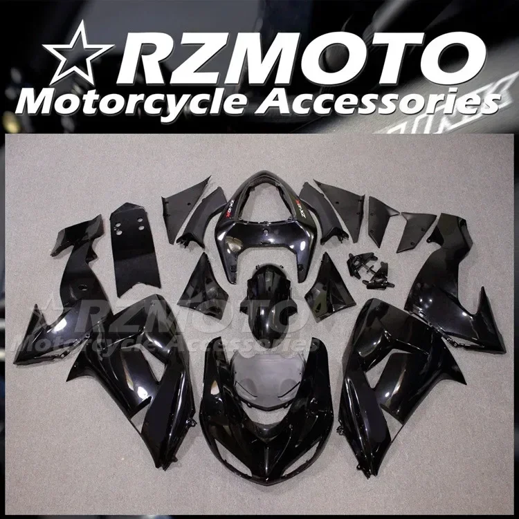 

4Gifts New ABS Injection Mold Full Fairings Kit Fit For KAWASAKI ZX-10R ZX10R 2006 2007 06 07 Bodywork Set Custom