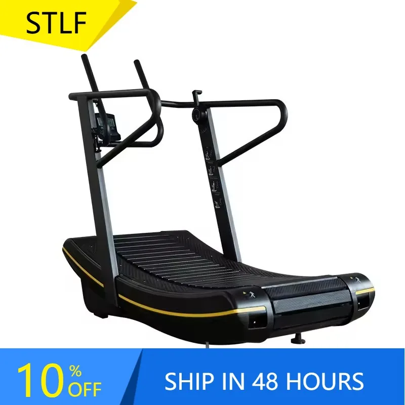 

YTYIN Customized Motorless Curved Treadmill Reinforced Nylon Running Belt Indoor Outdoor Fitness Home Gym Equipment