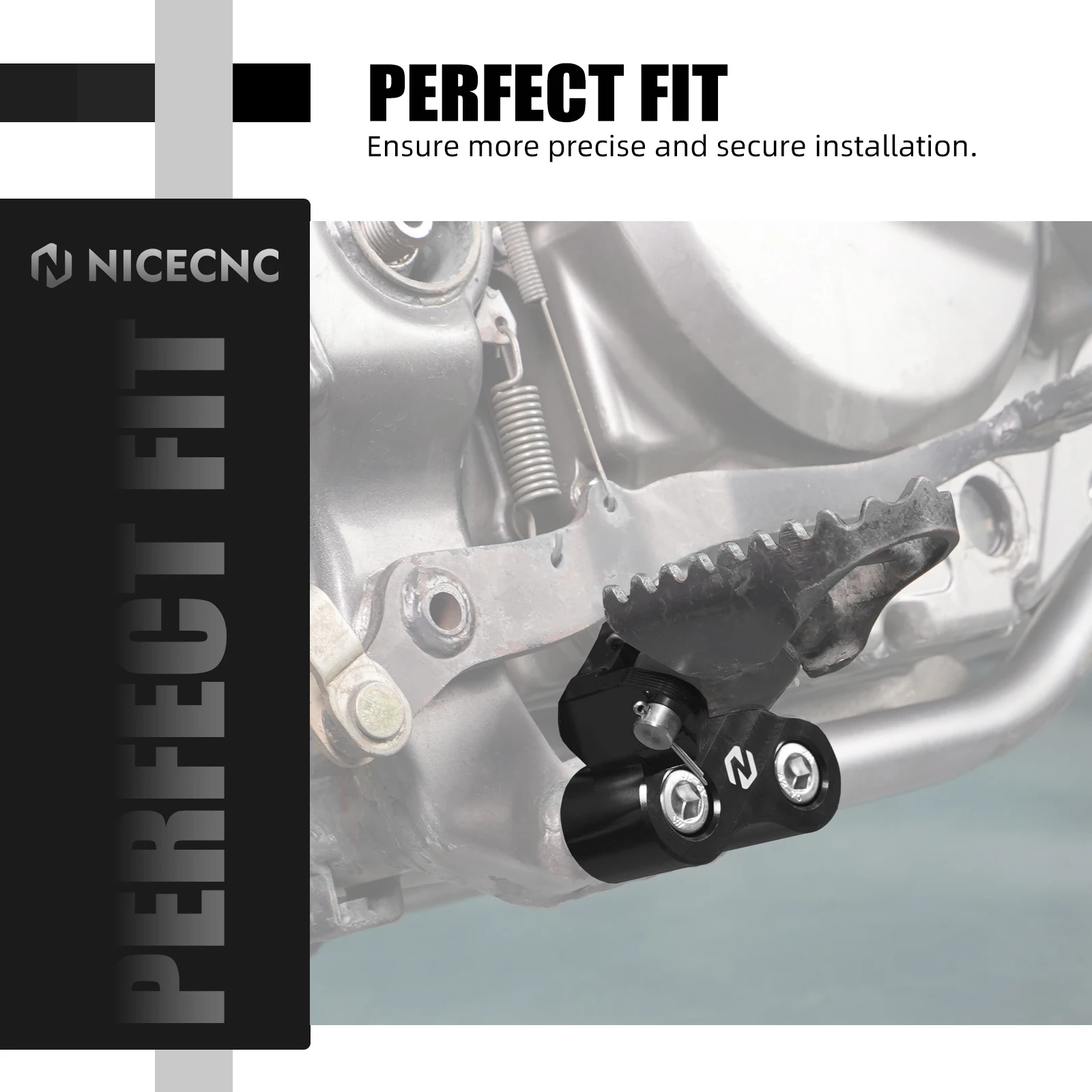

For Suzuki DR650S DR650SE Footpegs Lowering Bracket 1.5" Lowered Footrests Mount Brackets for Suzuki DR650 S SE 1996-2024 2025