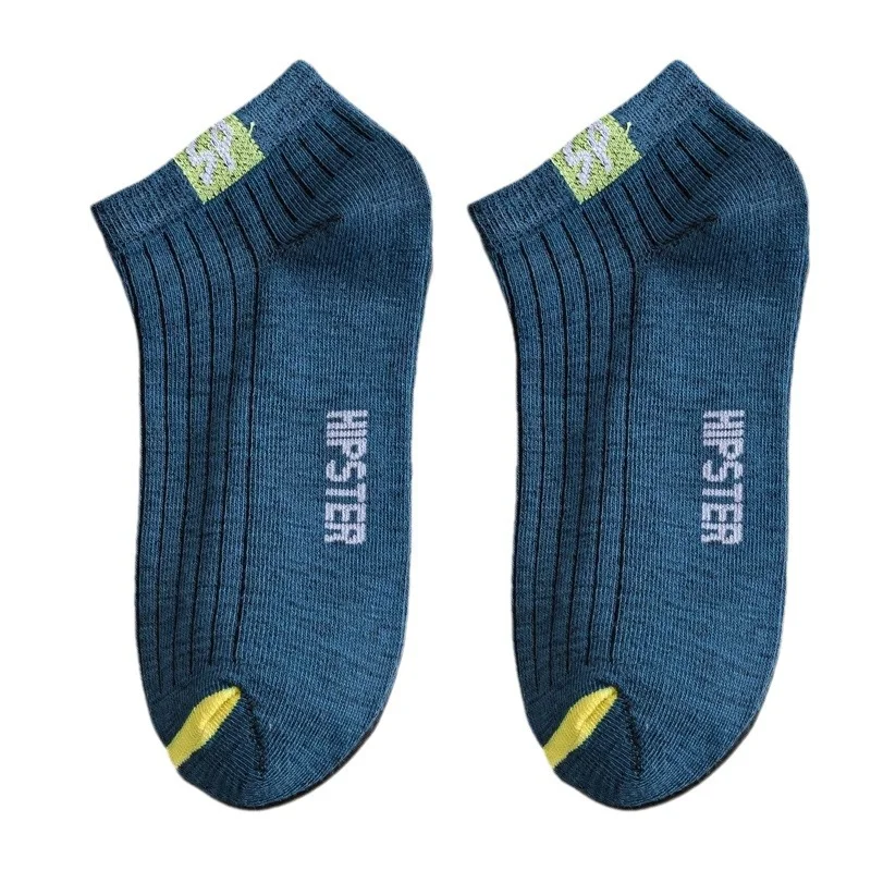 5 Paar 2026 neue Knöchelsocken, niedrig geschnitten, bequem, geruchsabweisend, schweißabsorbierende Sportsocken, geeignet für Frühling, Sommer, Herbst – Detail 6